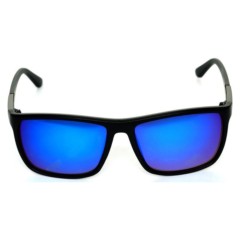 Rectangle Blue And Black Sunglasses For Men And Women-FunkyTradition