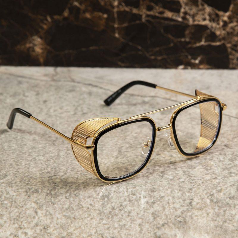 Metal Frame Side Cap Sunglasses For Men And Women-FunkyTradition