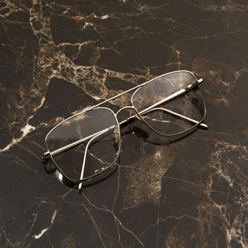 Metal Square Side Cap Sunglasses For Men And Women-FunkyTradition
