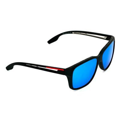 Sports Aqua Blue and Black Sunglasses For Men And Women-FunkyTradition