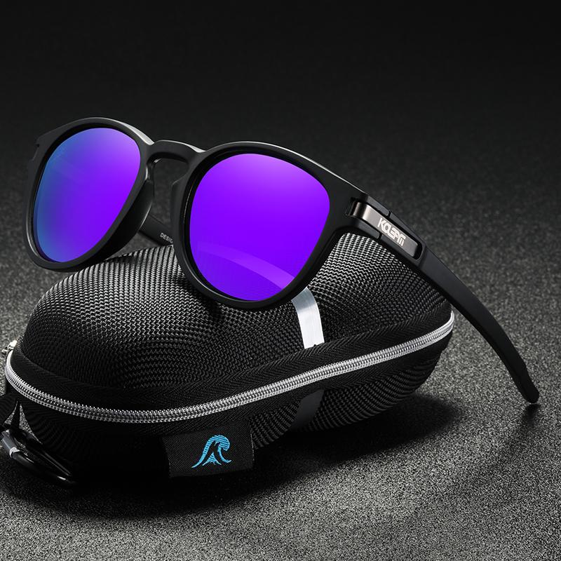 Ultralight Round Frame Sports Polarized Sunglasses For Men And Women-FunkyTradition