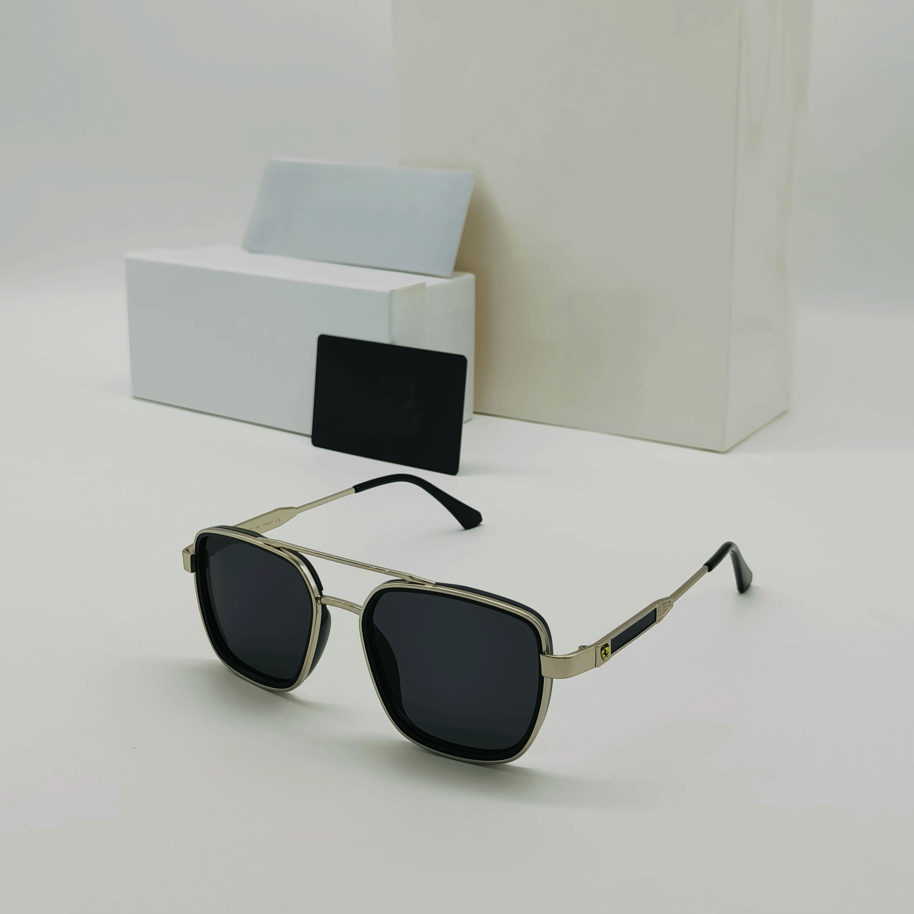 Luxury Oversized Square Multicolor Sunglasses – Unisex Designer Shades with UV Protection
