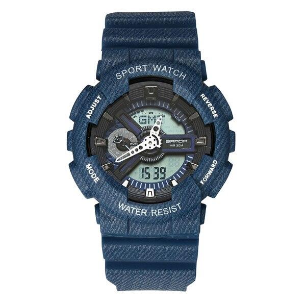 New Fashion Casual Sports Digital Rubber Cowboy Waterproof Watch For Men And Women-FunkyTradition