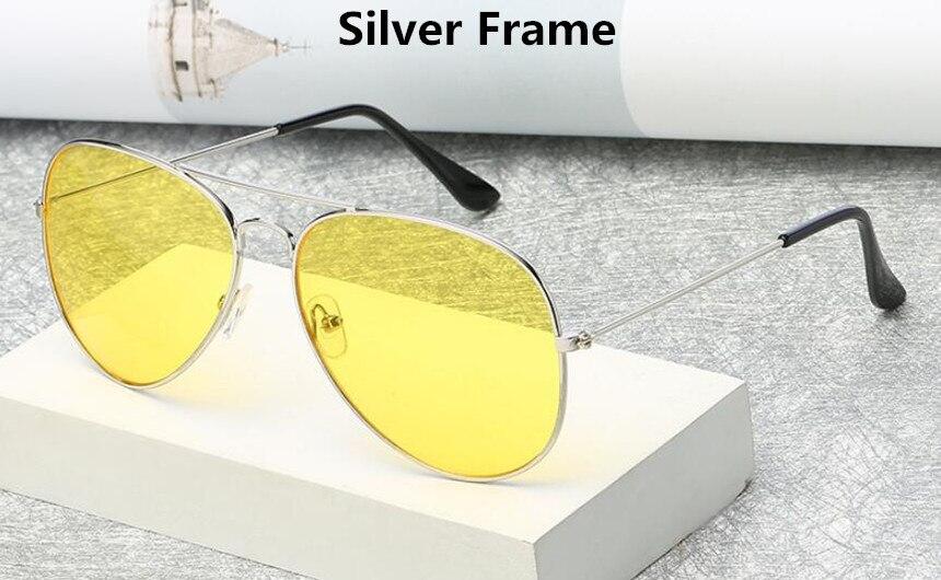 Stylish Aviator Yellow Candy Sunglasses For Men And Women -FunkyTradition