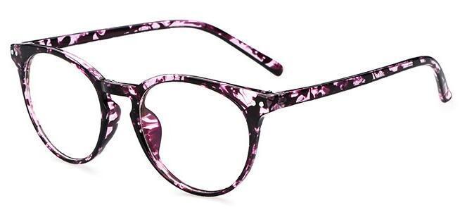 New Stylish Round Vintage Clear Lens Glasses For Men And Women -FunkyTradition