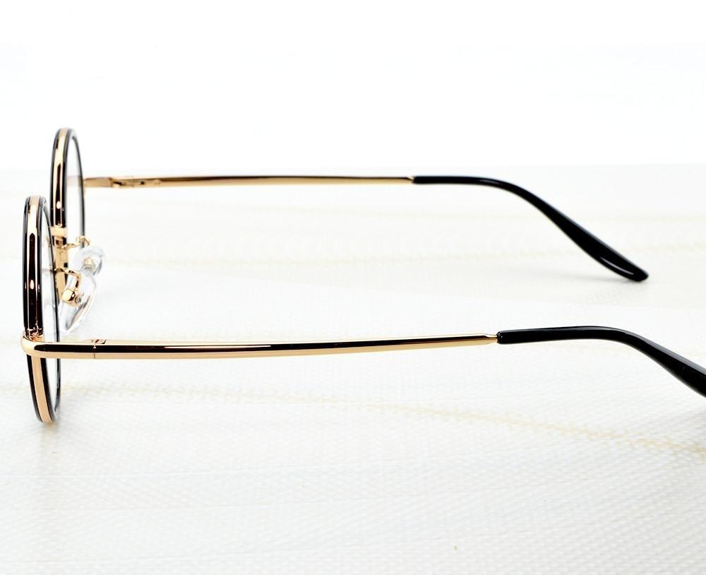 Round Reading Glasses Titanium Spectacles - FunkyTradition