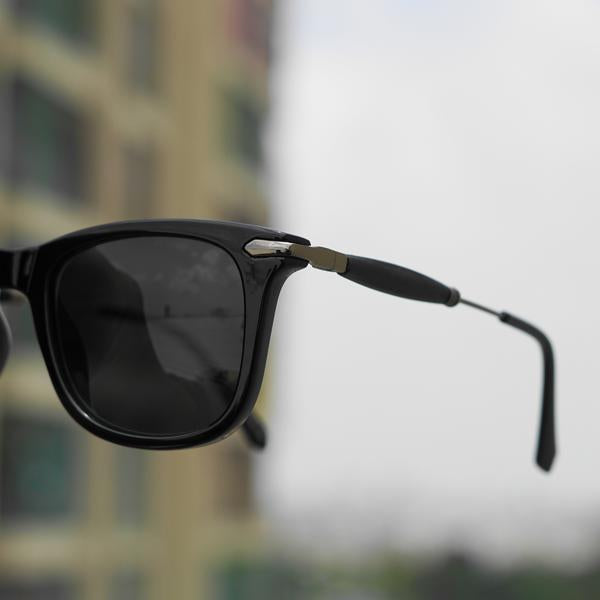 Roadster Retro Square Side Rubber Sunglasses For Men And Women-FunkyTradition