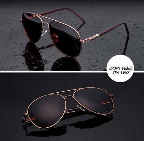 Most Stylish Celebrity Premium Aviator Sunglasses For Men And Women-FunkyTradition