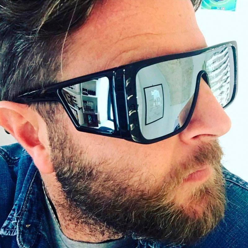 Square Vintage Sunglasses For Men And Women-FunkyTradition
