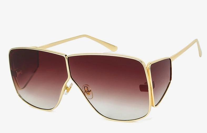 Premium Celebrity Oversize Square Sunglasses For Men And Women -FunkyTradition