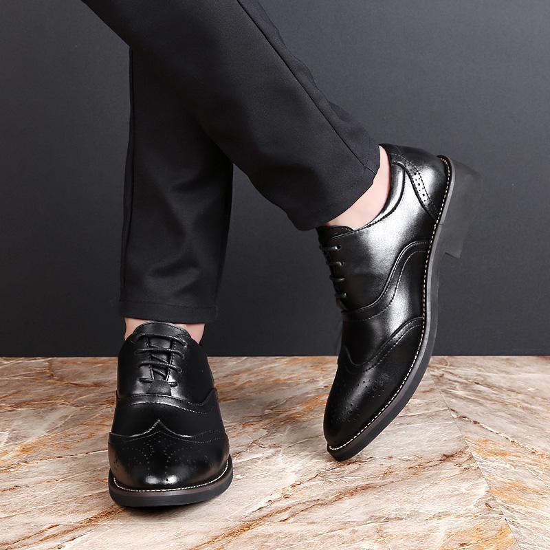 Stylish Oxford Brogues Formal Shoes For Men-FunkyTradition