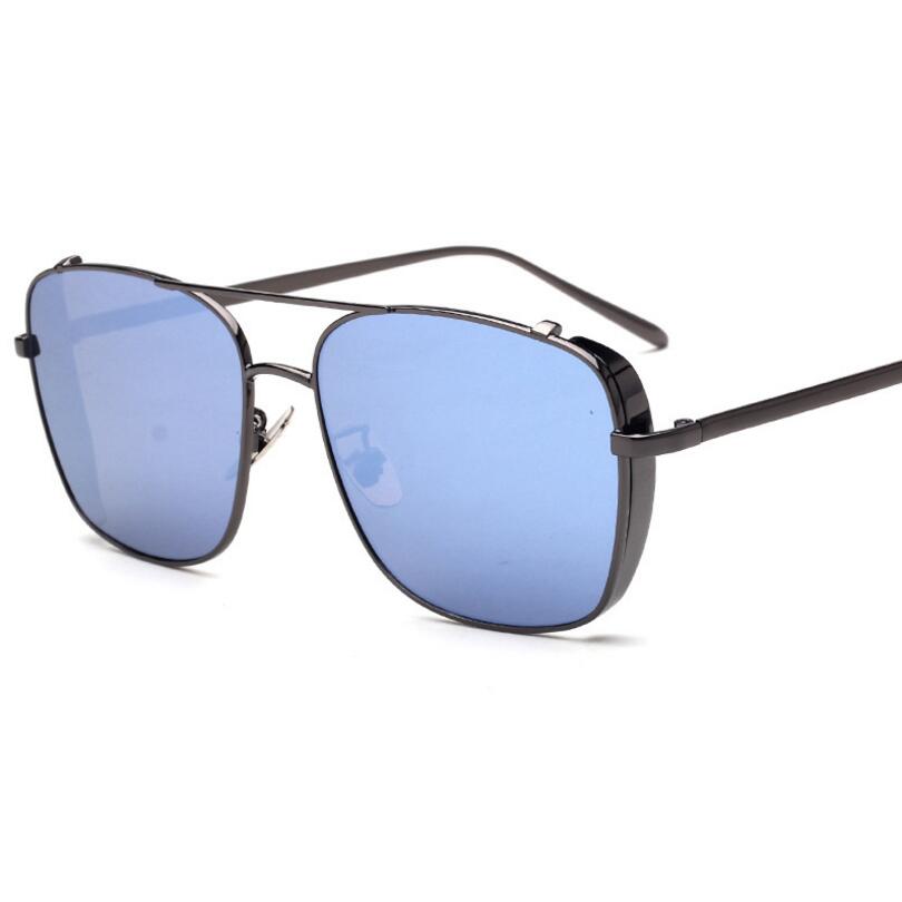 Stylish Celebrity Square Metal Sunglasses For Men And Women -FunkyTradition