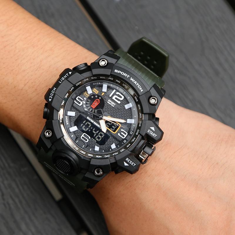 Stylish Trendy Military Army For Men's And Women Digital Sports Wristwatch-FunkyTradition