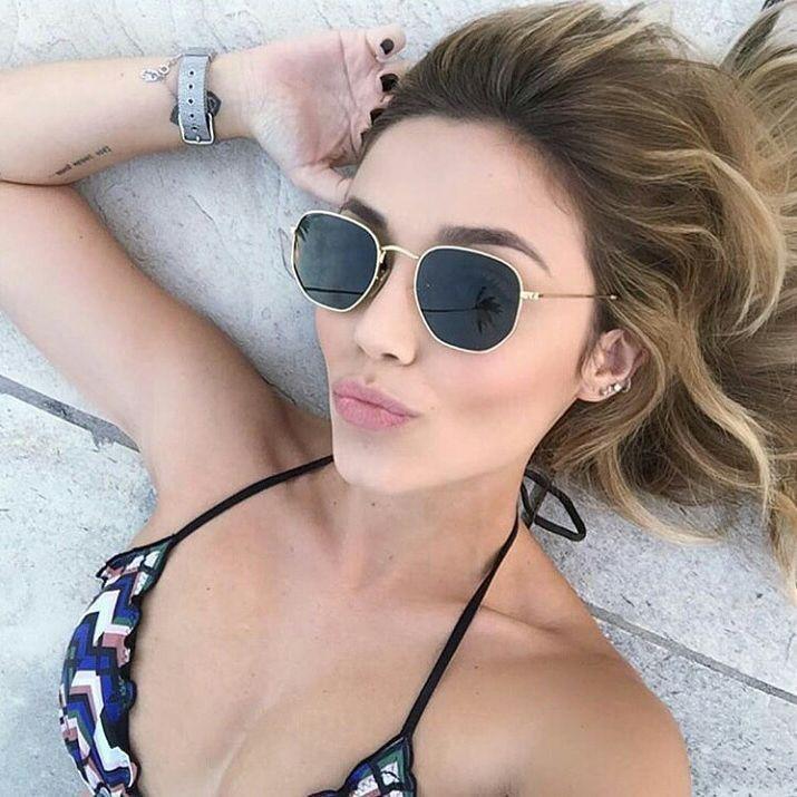 Stylish Hexagon Sunglasses For Men And Women-FunkyTradition