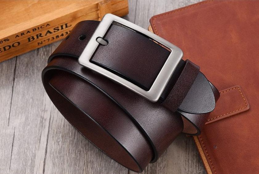 Stylish High Quality Genuine Leather Luxury Belt For Men-FunkyTradition