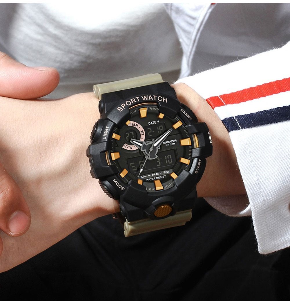 New Luxury LED Digital Waterproof Wristwatch For Men And Women-FunkyTradition