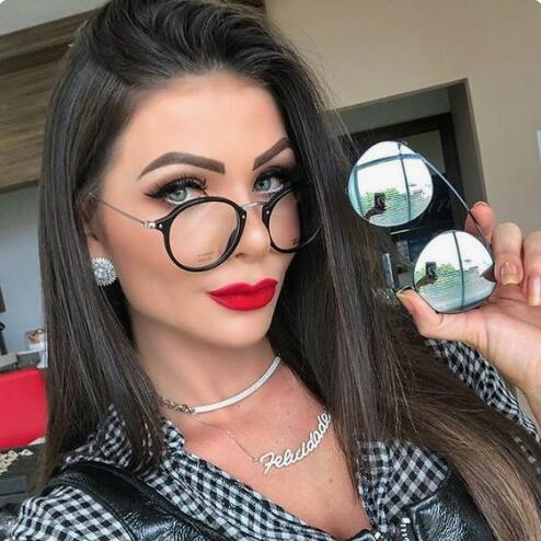 Stylish Round Eye Sunglasses For Men And Women-FunkyTradition