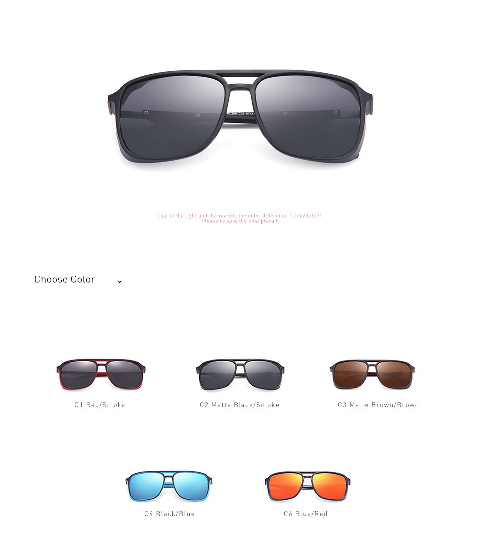 Polarized Driving Square Sunglasses For Men And Women-FunkyTradition