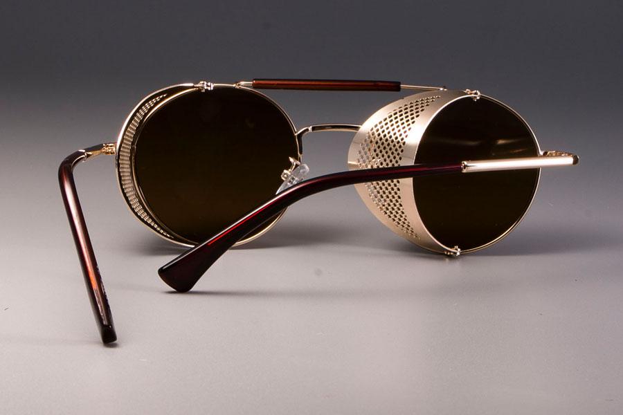 Most Stylish Round Vintage Metal Sunglasses For Men And Women-FunkyTradition