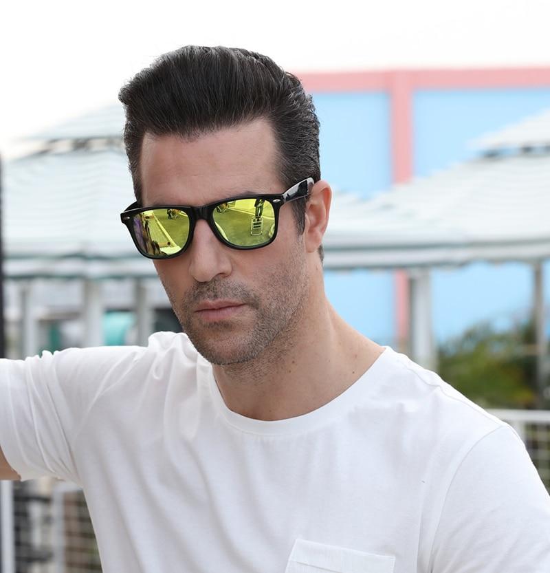 Stylish Wayfarer Mirror Sunglasses For Men And Women-FunkyTradition