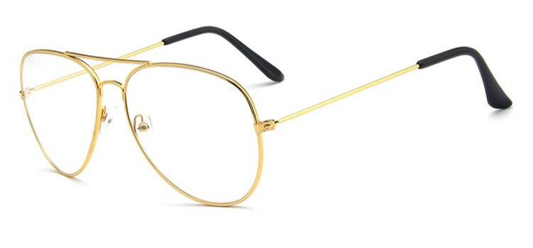 New Celebrity Transparent Aviator Frame Sunglasses For Men And Women -FunkyTradition