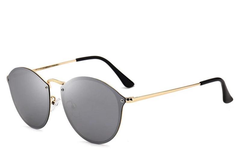 New Blaze Style Rimless Sunglasses For Men And Women -FunkyTradition