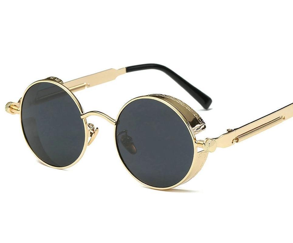 New Round Metal Design Sunglasses For Men And Women -FunkyTradition