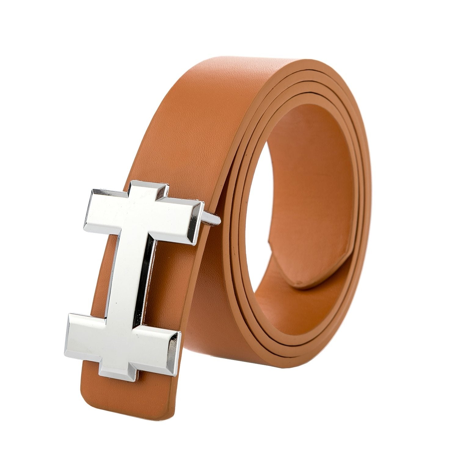 Trendy Square H Pattern Belt For Men-FunkyTradition
