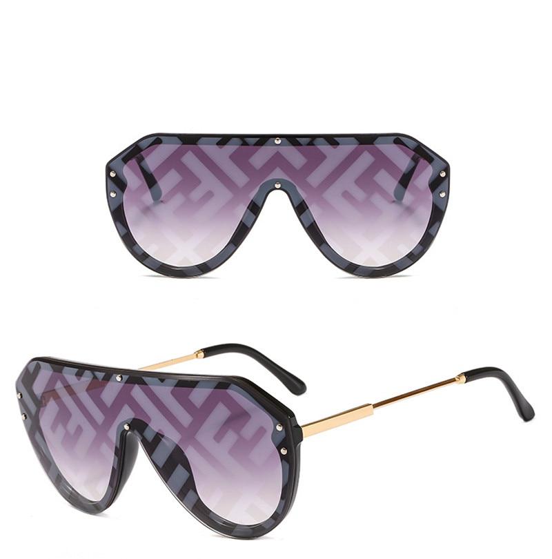 Stylish Oval Watermark Sunglasses For Men And Women-FunkyTradition