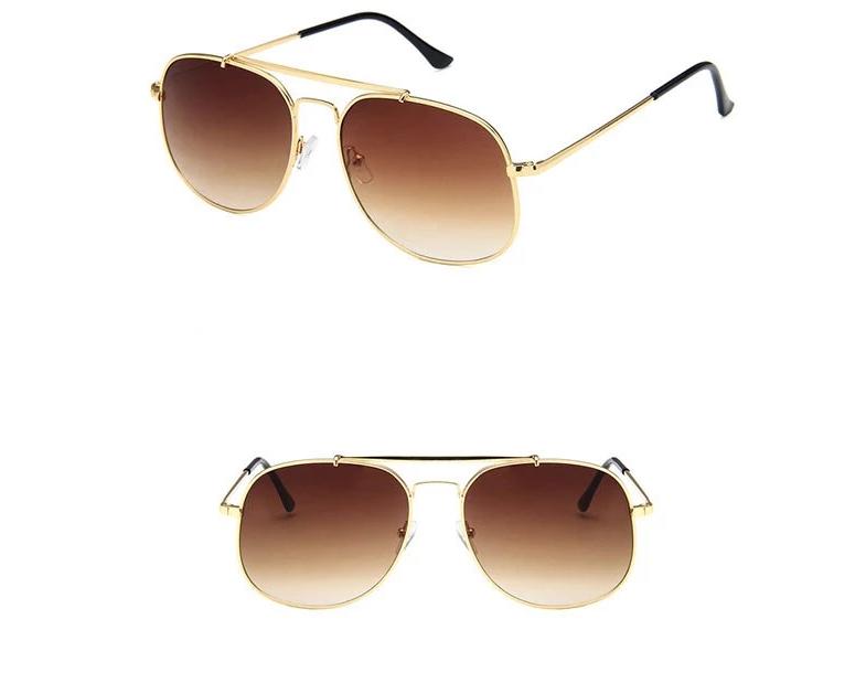 Stylish Metal Square Sunglasses For Men And Women-FunkyTradition