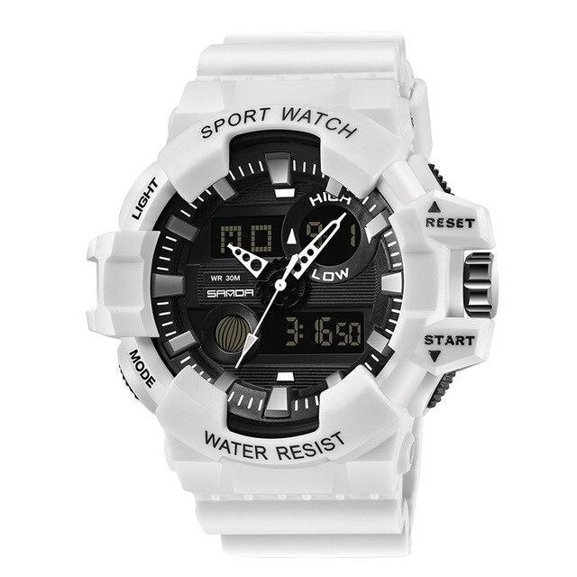 Luxury Led Plus Analog Digital Military Quartz Watch For Men And Women-FunkyTradition