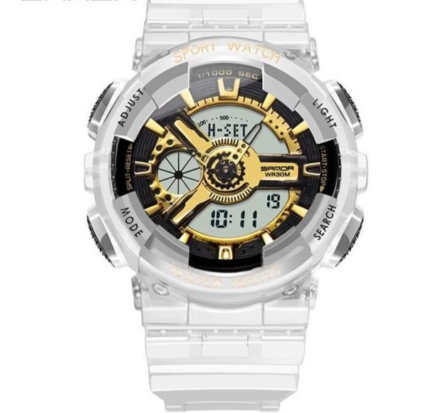 New Stylish Transparent Multi Colour Sports Watches For Men And Women-FunkyTradition