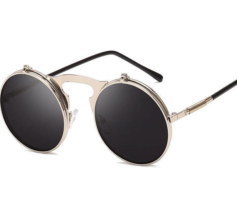 New Vintage Retro Flip Up Sunglasses For Men And Women -FunkyTradition