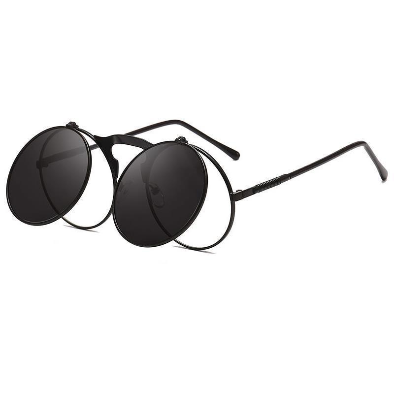 New Vintage Retro Flip Up Sunglasses For Men And Women -FunkyTradition