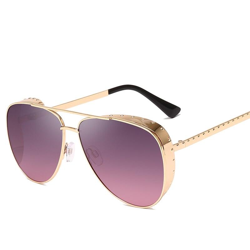 New Stylish Metal Vintage Aviator Sunglasses For Men And Women-FunkyTradition