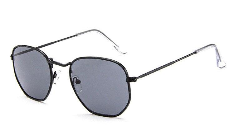 New Stylish Edition Hexagonal Sunglasses For Men And Women -FunkyTradition