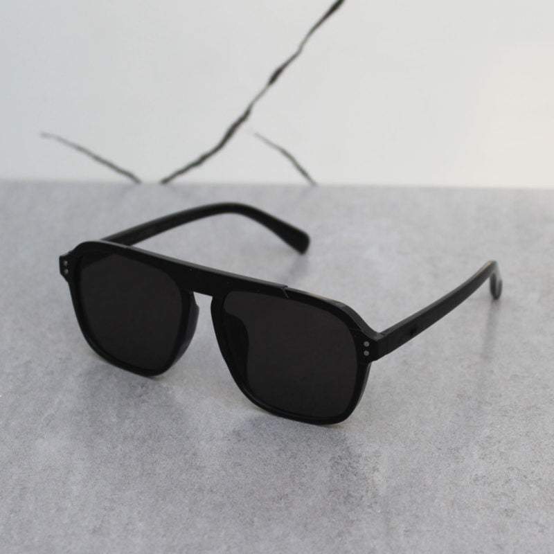 Stylish Square Fiber Frame Sunglasses For Men And Women-FunkyTradition