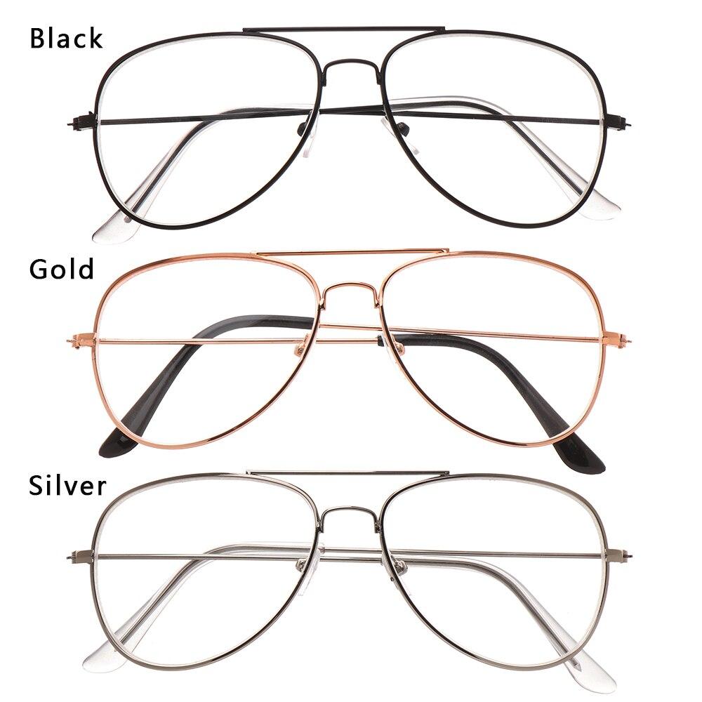 New Stylish Eyeglasses Aviator Metal Frame Reading Glasses Eyewear Vintage Women Men - FunkyTradition