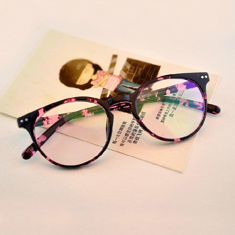 Round Vintage Clear Lens Glasses For Men And Women -FunkyTradition