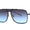 Stylish Rimless Pilot Vintage Gradient Sunglasses For Men And Women -FunkyTradition