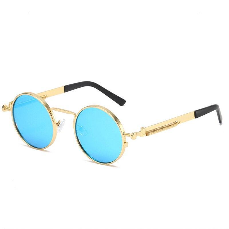 Stylish Round Metal Retro Design Sunglasses For Men And Women