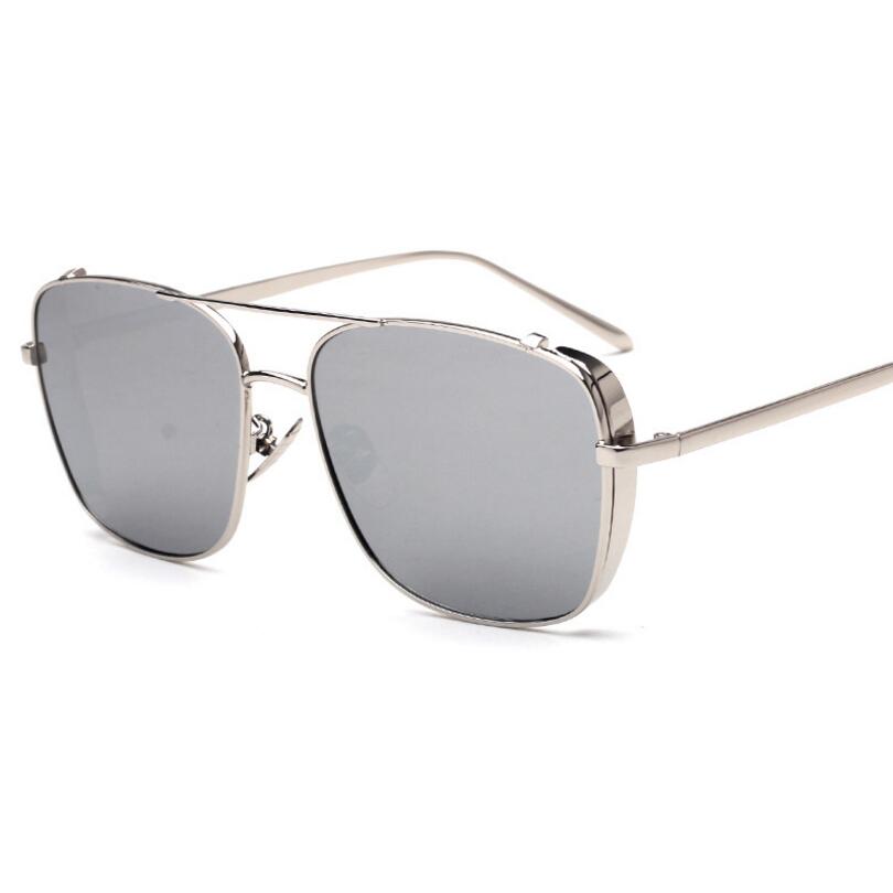 Stylish Celebrity Square Metal Sunglasses For Men And Women -FunkyTradition