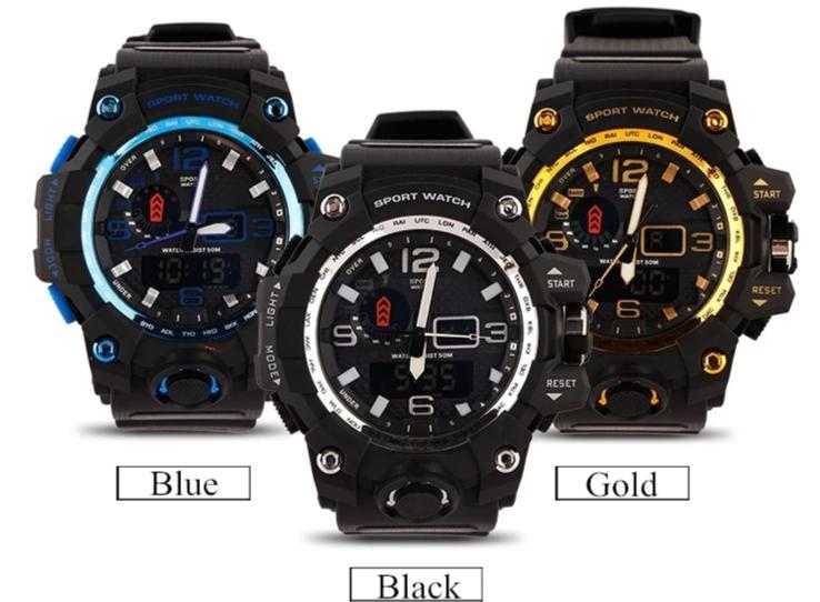 Stylish Trendy Military Army For Men's And Women Digital Sports Wristwatch-FunkyTradition