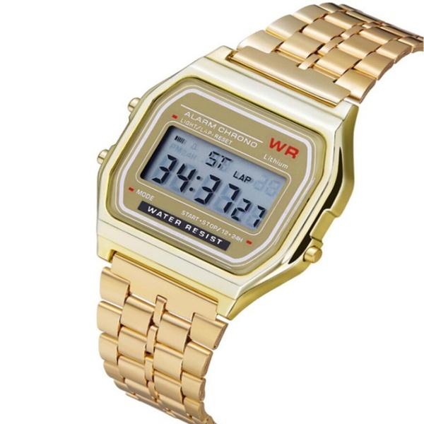 Stylish Rose Gold Business Wristwatch For Men And Women-FunkyTradition