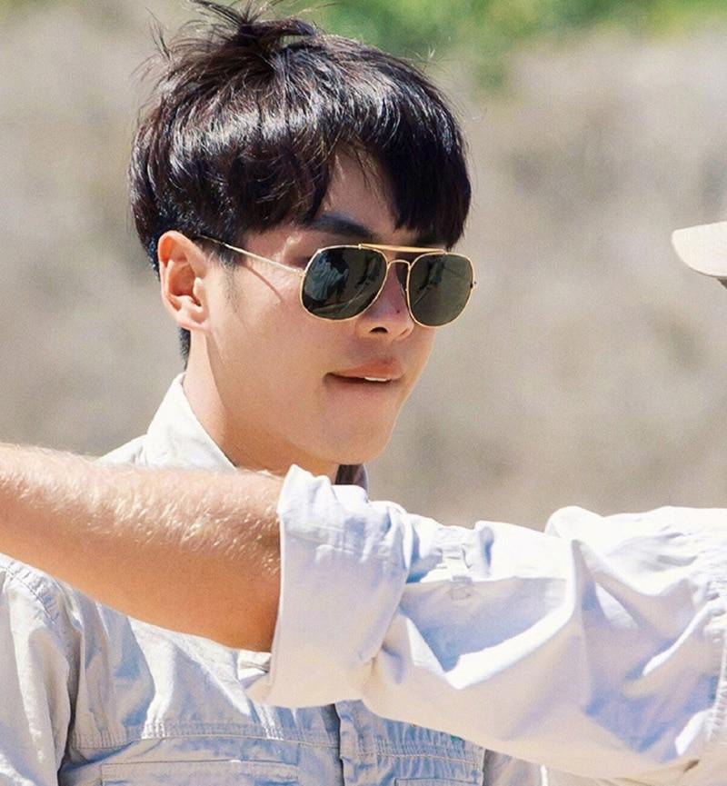 Stylish Metal Square Sunglasses For Men And Women-FunkyTradition