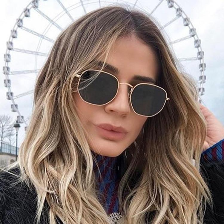 Stylish Hexagon Sunglasses For Men And Women-FunkyTradition
