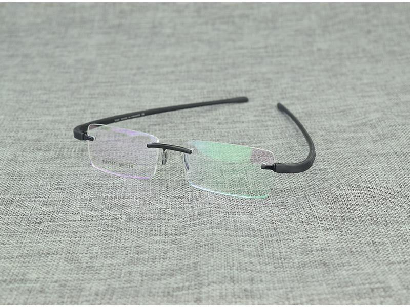 New Fashion Retro Glasses frame Frameless Metal For Men Women - FunkyTradition