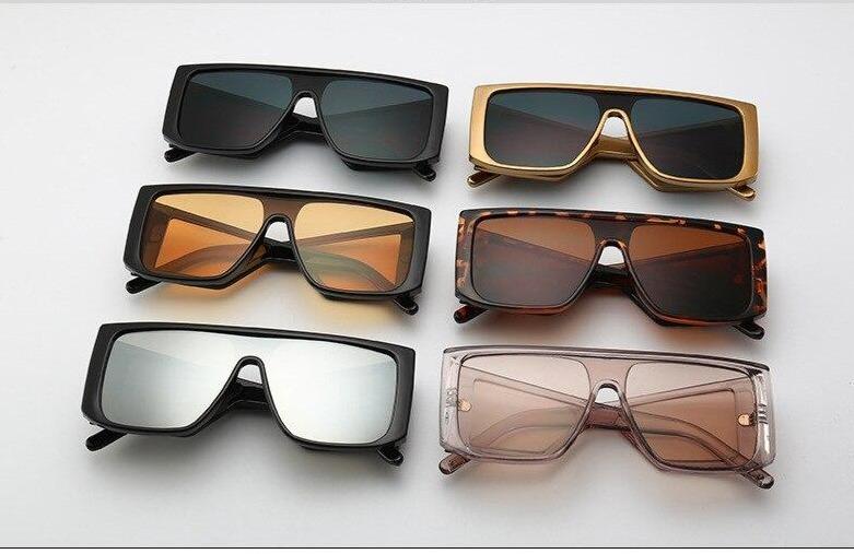 Square Vintage Sunglasses For Men And Women-FunkyTradition