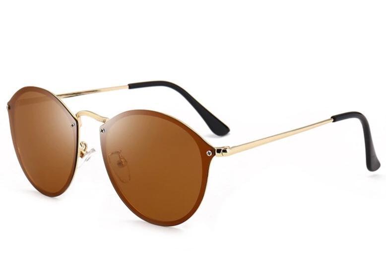 New Blaze Style Rimless Sunglasses For Men And Women -FunkyTradition