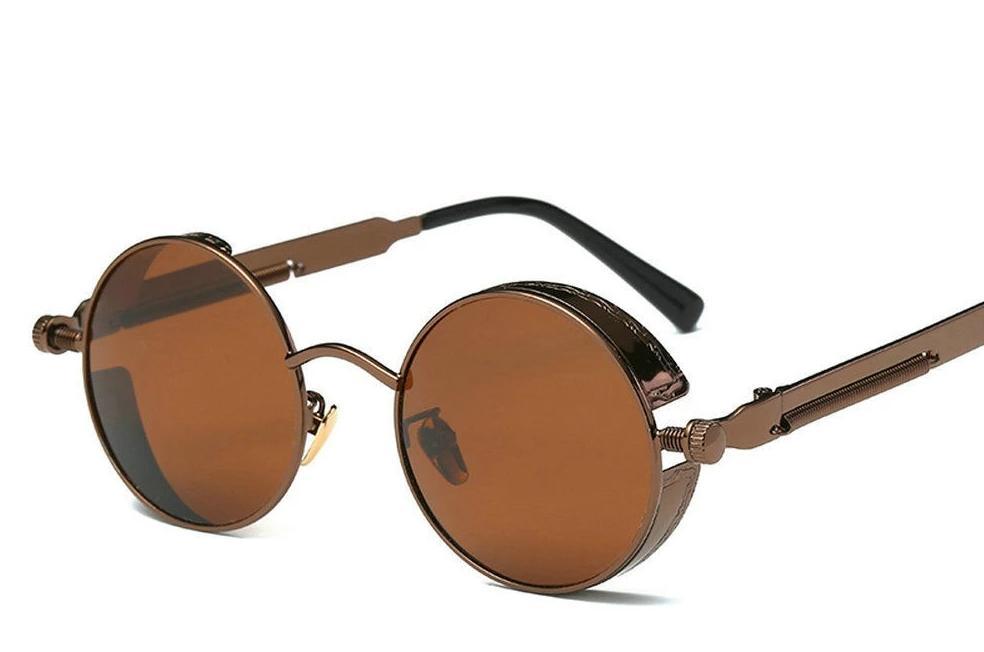 Stylish Vintage Round Sunglasses For Men And Women-FunkyTradition